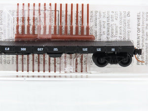 N Scale Micro-Trains 44040 CP Canadian Pacific 50' Flat Car 300057 RTR
