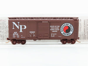 N Scale Micro-Trains 22040 NP Northern Pacific 40' Box Car 8719 RTR