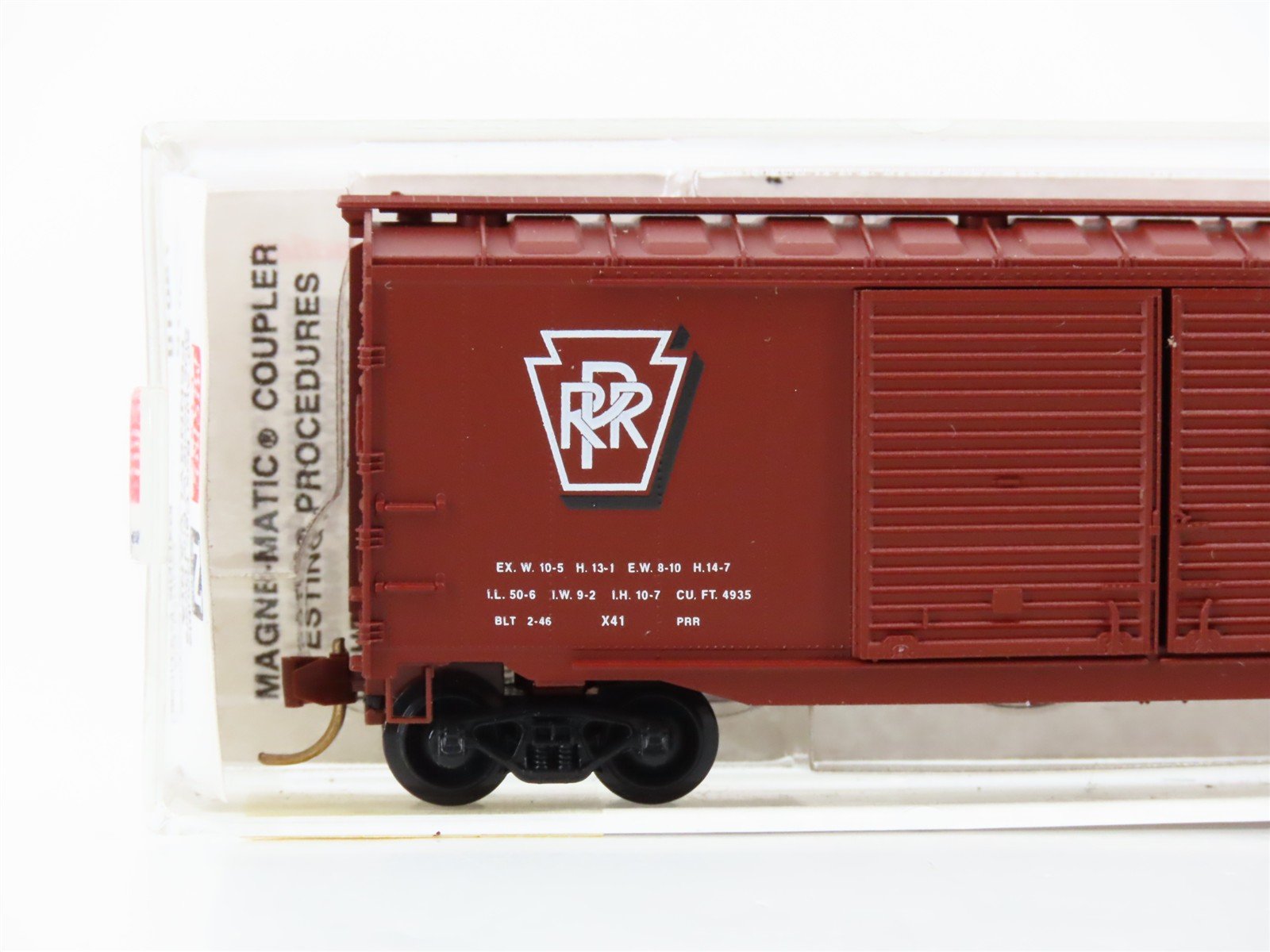 N Scale Micro-Trains 78010 PRR Pennsylvania 50' Box Car 82023 RTR