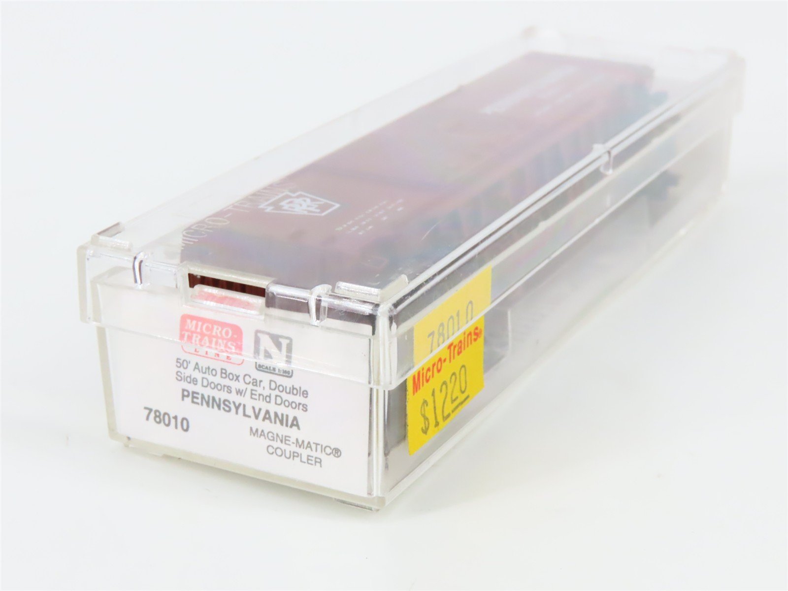 N Scale Micro-Trains 78010 PRR Pennsylvania 50' Box Car 82023 RTR