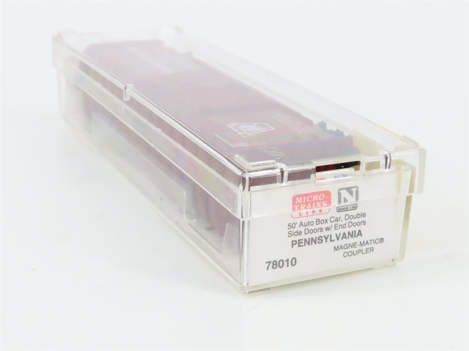 N Scale Micro-Trains 78010 PRR Pennsylvania 50' Box Car 82023 RTR