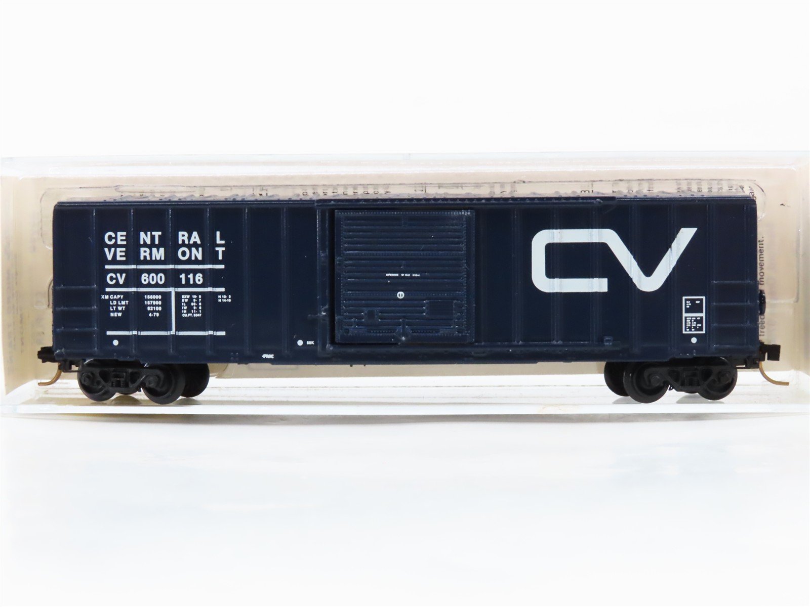 N Scale Micro-Trains 25080 CV Central Vermont 50' Box Car 600 116 RTR