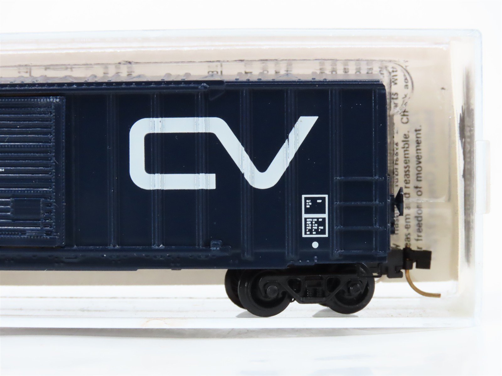 N Scale Micro-Trains 25080 CV Central Vermont 50' Box Car 600 116 RTR