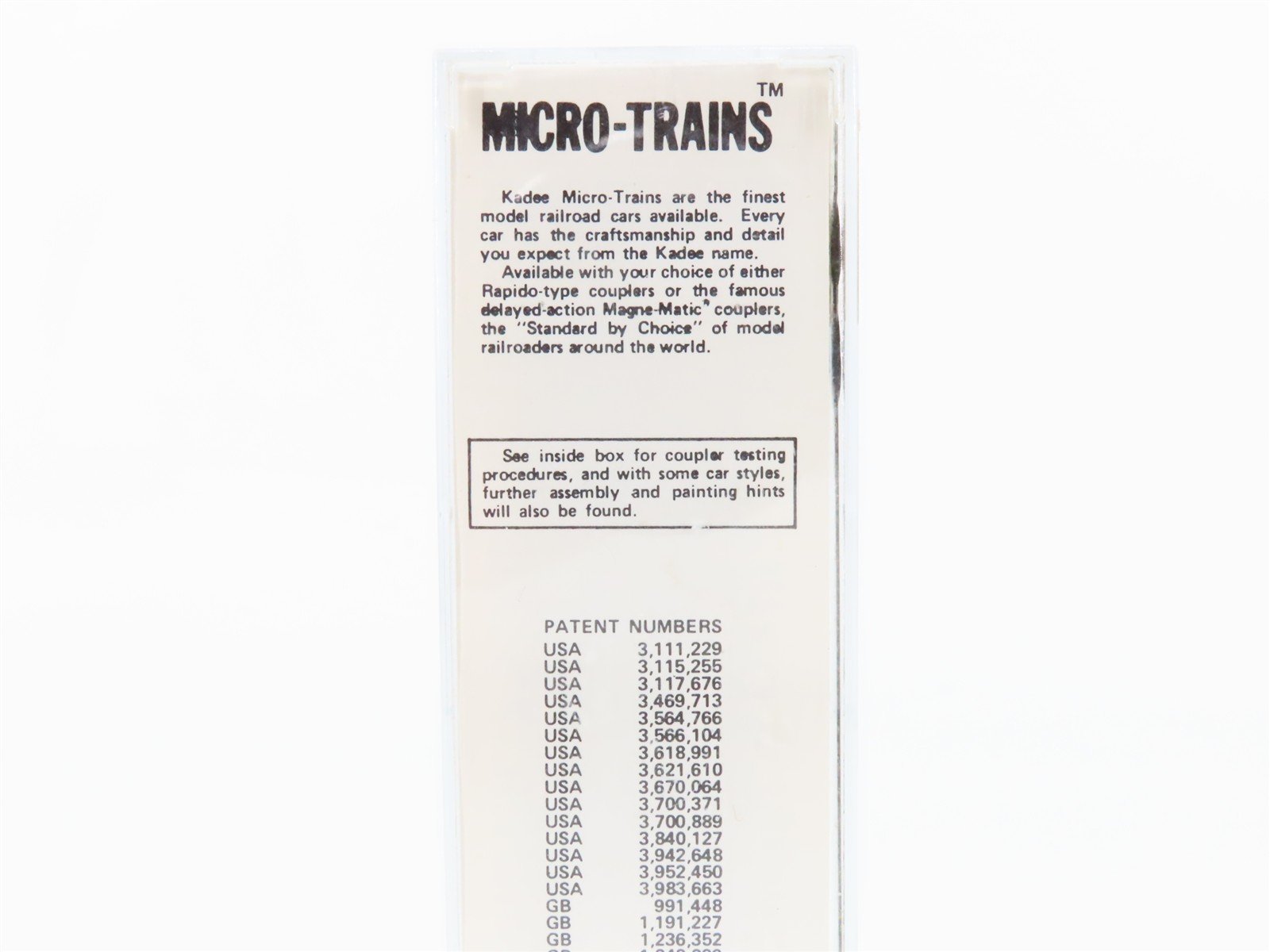 N Scale Micro-Trains 25090 RV Rahway Valley 50' Box Car 1014 RTR