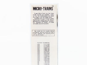 N Scale Micro-Trains 25090 RV Rahway Valley 50' Box Car 1014 RTR