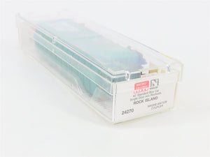 N Scale Micro-Trains 24270 RI Rock Island 40' Single Door Box Car 47440 RTR