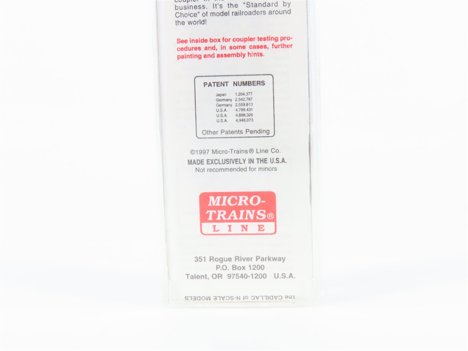 N Scale Micro-Trains 29080 PGE Pacific Great Eastern 40' Box Car 4101 RTR