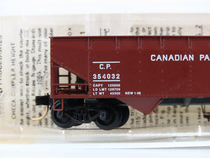 N Scale Micro-Trains 55150 CP Canadian Pacific 33' 2-Bay Hopper 354032 RTR