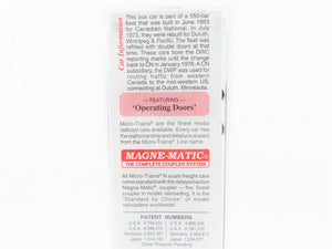 N Scale Micro-Trains 23260 DWC Duluth, Winnipeg & Pacific 40' Box Car 582225 RTR