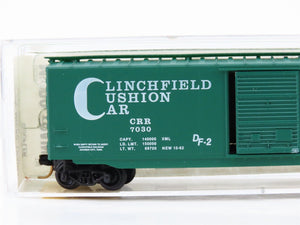 N Scale Micro-Trains 31090 CRR Clinchfield 50' Box Car 7030 RTR