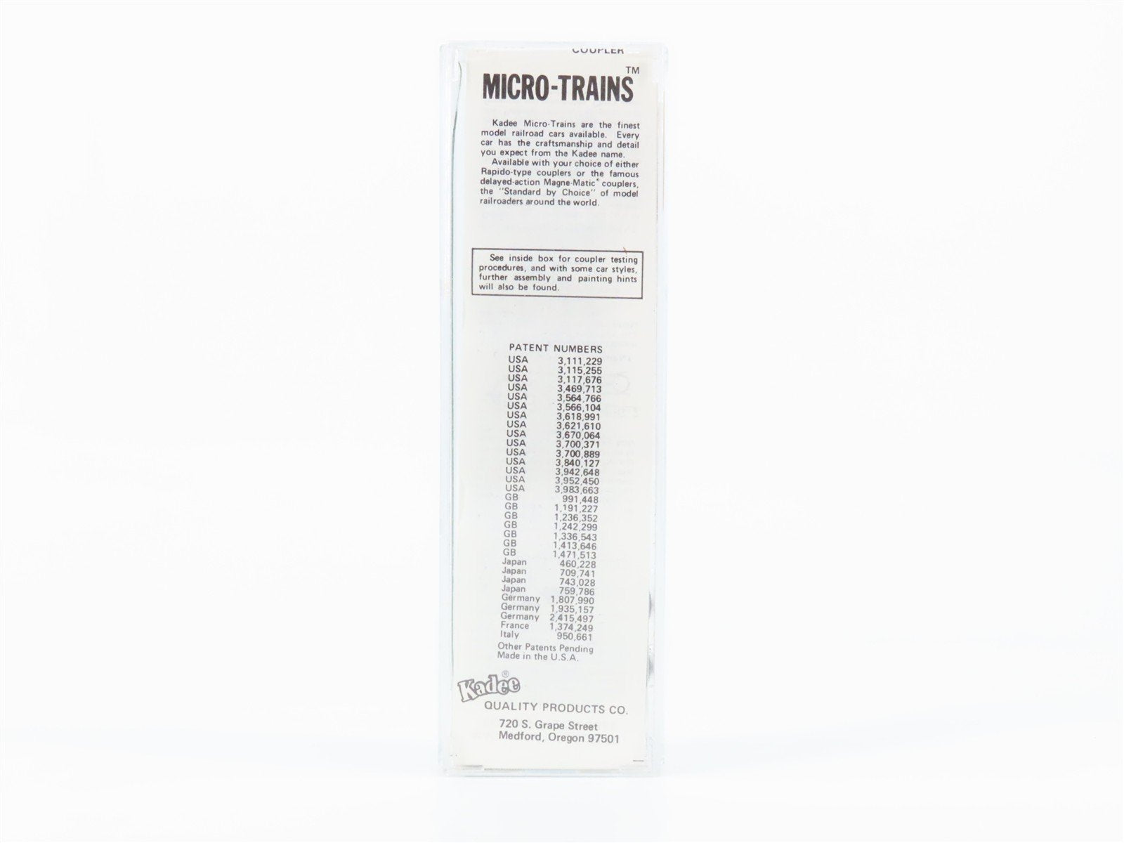 N Scale Micro-Trains 31090 CRR Clinchfield 50' Box Car 7030 RTR