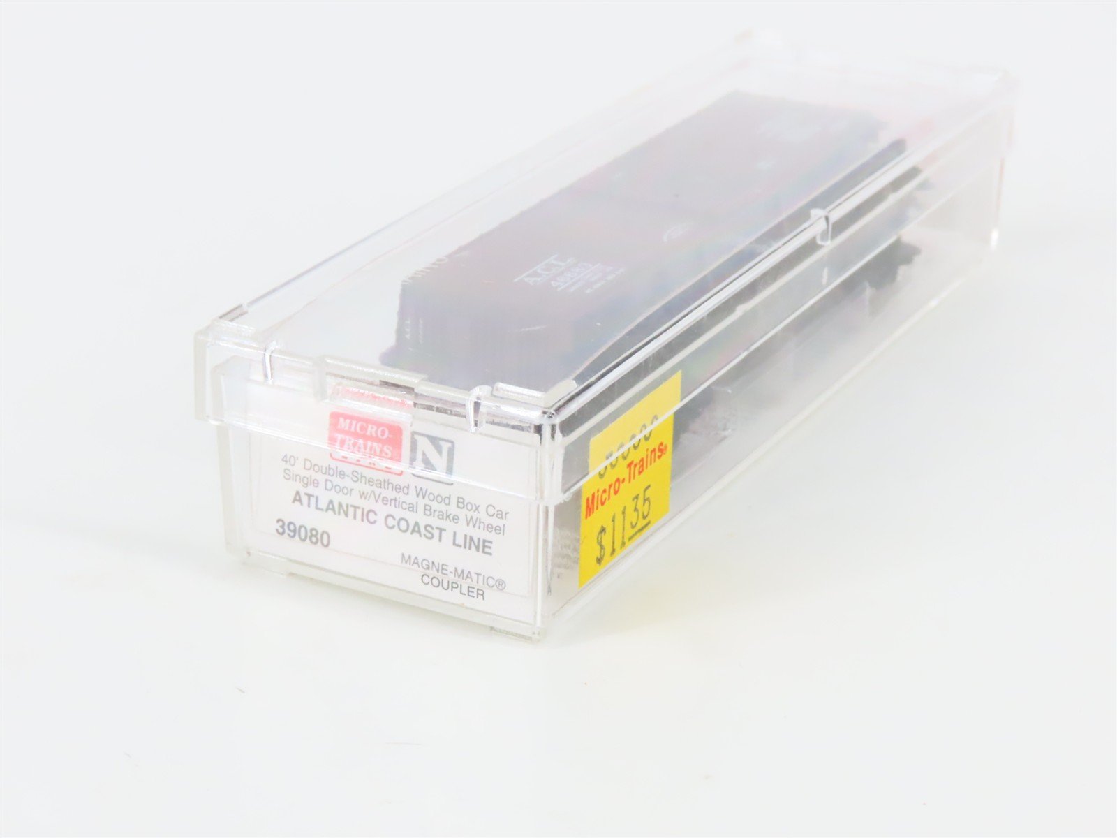 N Scale Micro-Trains 39080 ACL Atlantic Coast Line 40' Box Car 46683 RTR