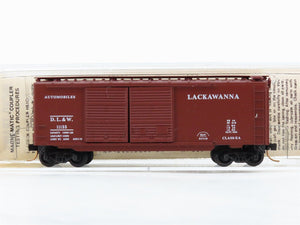 N Scale Micro-Trains 23110 DLW Lackawanna 40' Double Door Box Car 11133 RTR