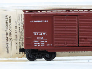 N Scale Micro-Trains 23110 DLW Lackawanna 40' Double Door Box Car 11133 RTR