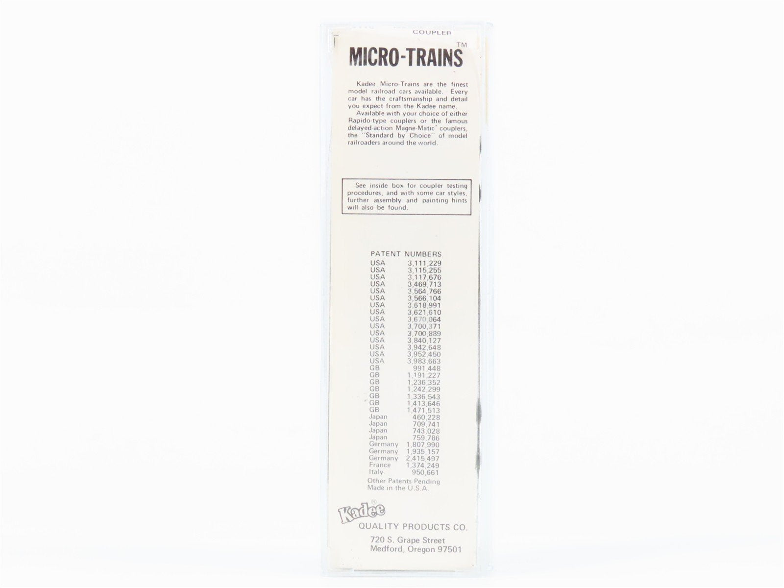 N Scale Micro-Trains 23110 DLW Lackawanna 40' Double Door Box Car 11133 RTR