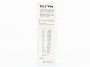 N Scale Micro-Trains 23110 DLW Lackawanna 40' Double Door Box Car 11133 RTR