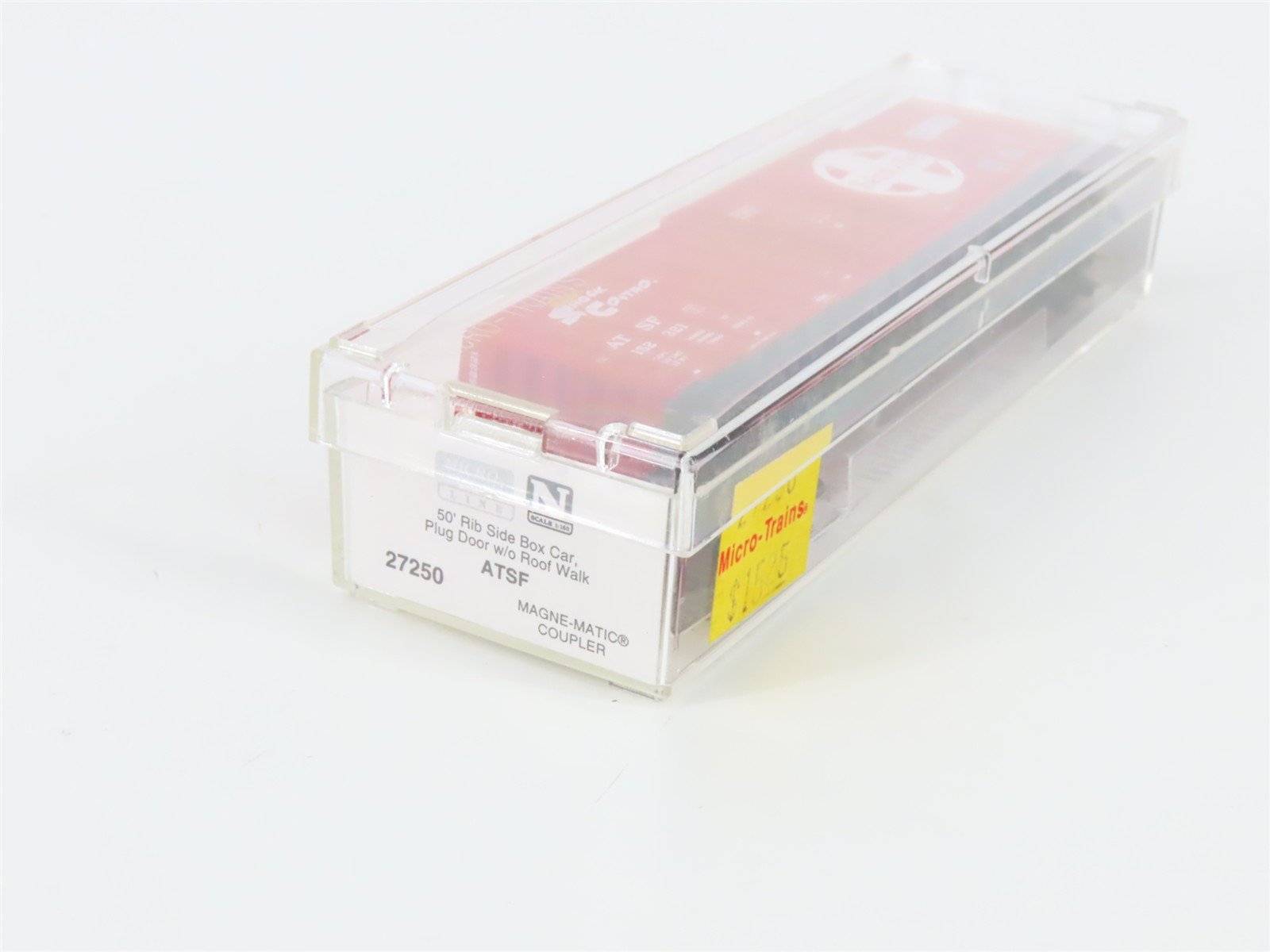 N Scale Micro-Trains 27250 ATSF Santa Fe 50' Box Car 152321 RTR