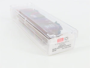 N Scale Micro-Trains 28150 CB&Q Chicago, Burlington & Quincy 40' Box Car RTR