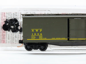 N Scale Micro-Trains 39140 NWP Northwestern Pacific 40' Box Car 1934 RTR