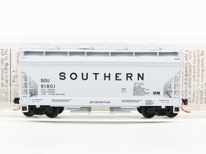 N Scale Micro-Trains 92120 SOU Southern 2-Bay Covered Hopper 91801 RTR