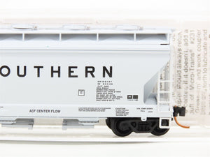 N Scale Micro-Trains 92120 SOU Southern 2-Bay Covered Hopper 91801 RTR