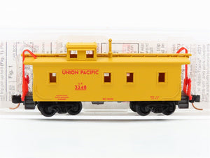 N Scale Micro-Trains 50100 UP Union Pacific 34' Wood Sheathed Caboose 3248 RTR