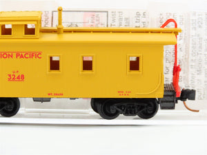 N Scale Micro-Trains 50100 UP Union Pacific 34' Wood Sheathed Caboose 3248 RTR