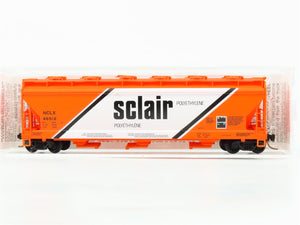 N Scale Micro-Trains 93040 NCLX Sclair 3-Bay Covered Hopper 46512 RTR
