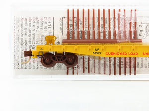 N Scale Micro-Trains 45070 UP Union Pacific 50' Flat Car 58522 RTR