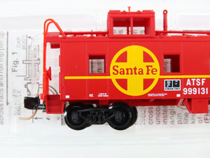 N Scale Micro-Trains 100030 ATSF Santa Fe 36' Offset Cupola Caboose 999131 RTR