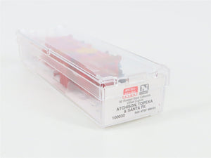 N Scale Micro-Trains 100030 ATSF Santa Fe 36' Offset Cupola Caboose 999131 RTR