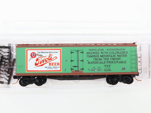 N Scale Micro-Trains 49440 TUX Tivoli Beer Northern 40' Reefer 5101 RTR