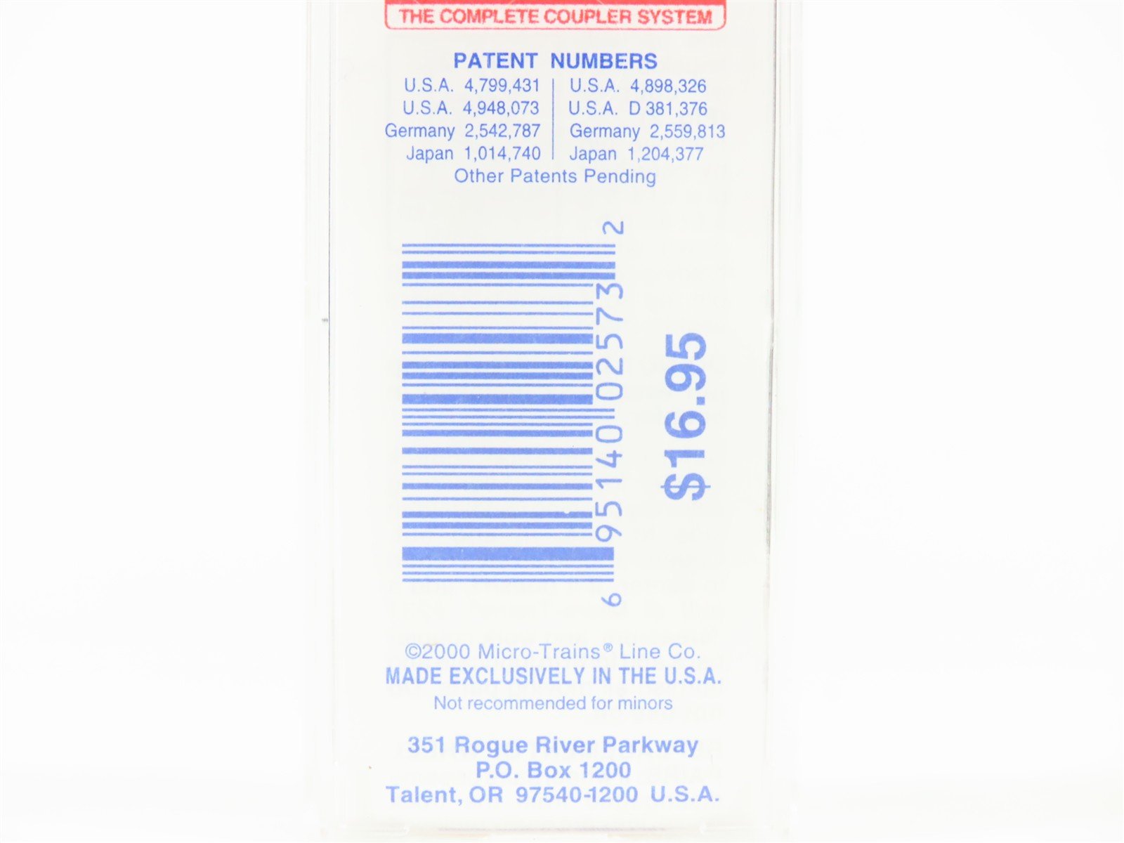 N Scale Micro-Trains 21270 PC Pepsi-Cola 40' Plug Door Box Car 122000 RTR