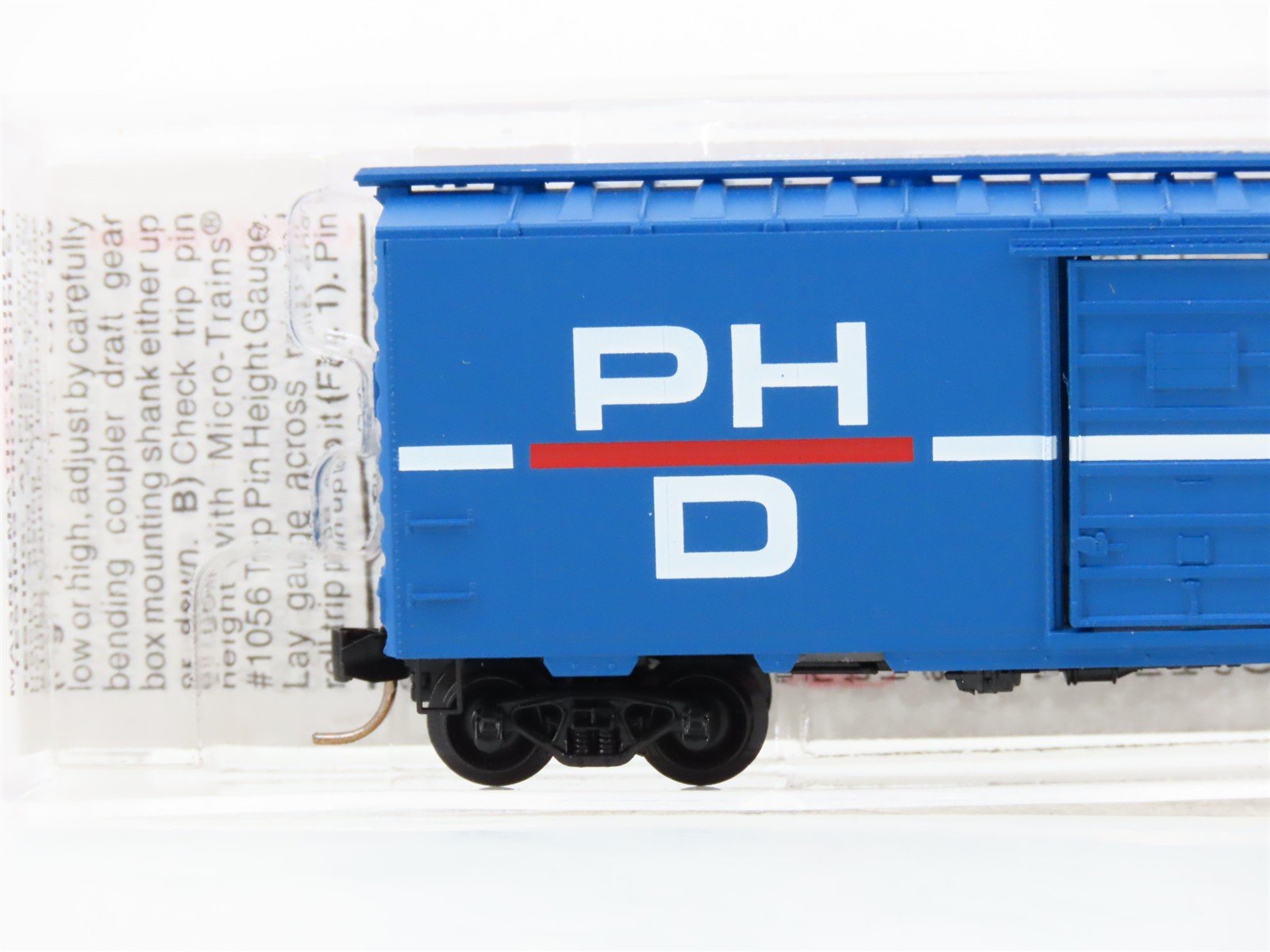 N Scale Micro-Trains 20150 PHD Port Huron & Detroit 40' Box Car 1305 RTR