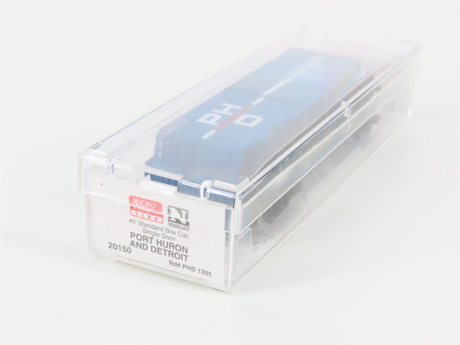 N Scale Micro-Trains 20150 PHD Port Huron & Detroit 40' Box Car 1305 RTR