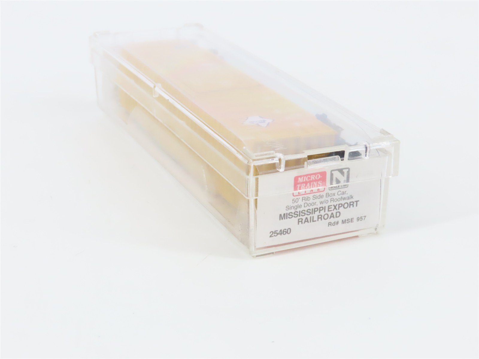 N Scale Micro-Trains 25460 MSE Mississippi Export Railroad 50' Box Car 957 RTR