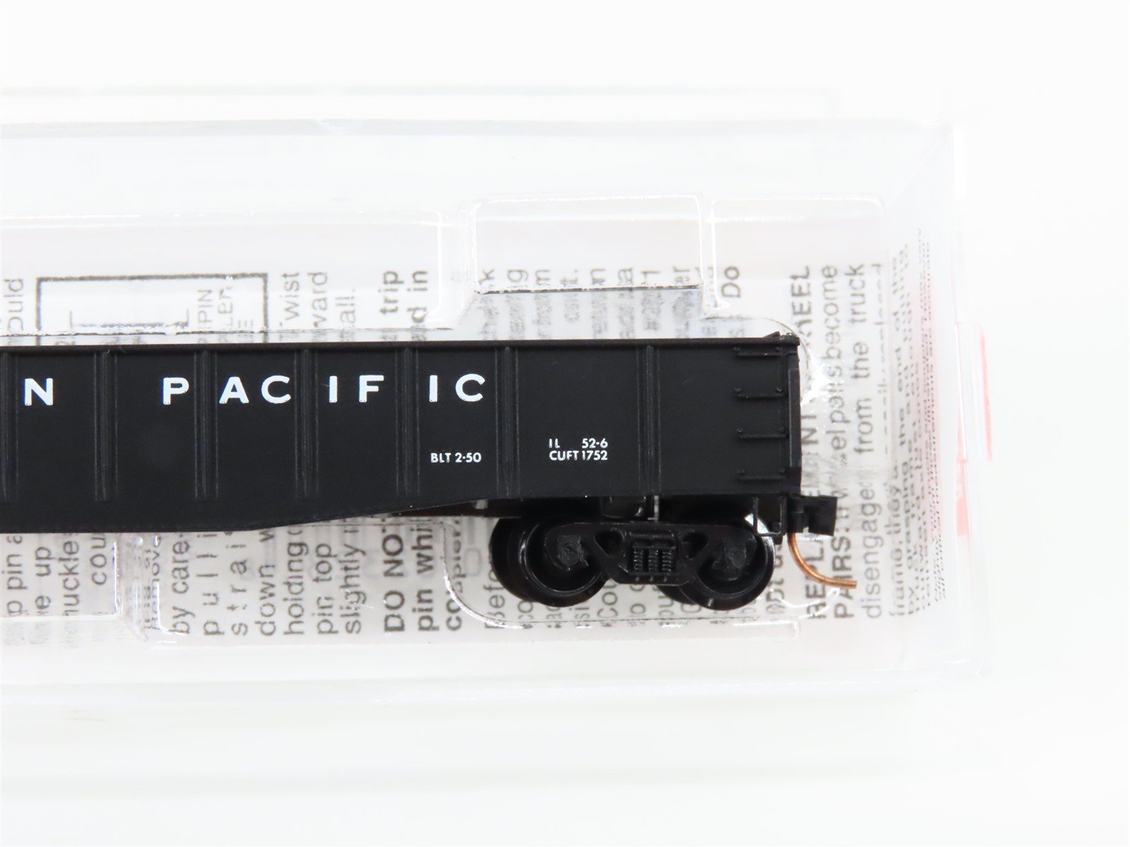 N Scale Micro-Trains 46050 WP Western Pacific 50' Gondola 6610 RTR