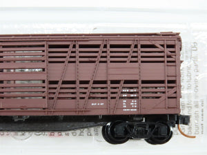 N Scale Micro-Trains 35140 Soo Line 40' Stock/Cattle Car 29628 RTR
