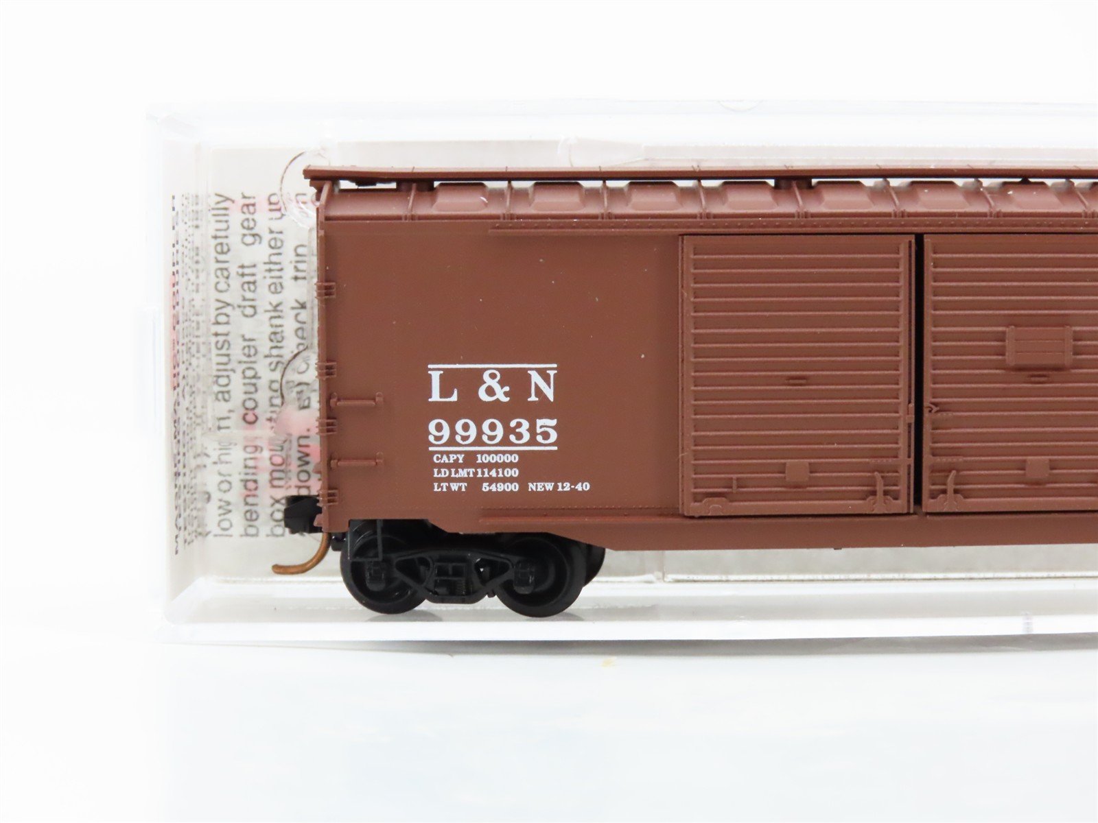 N Scale Micro-Trains 78080 L&N Louisville & Nashville 50' Auto Box Car 99935 RTR