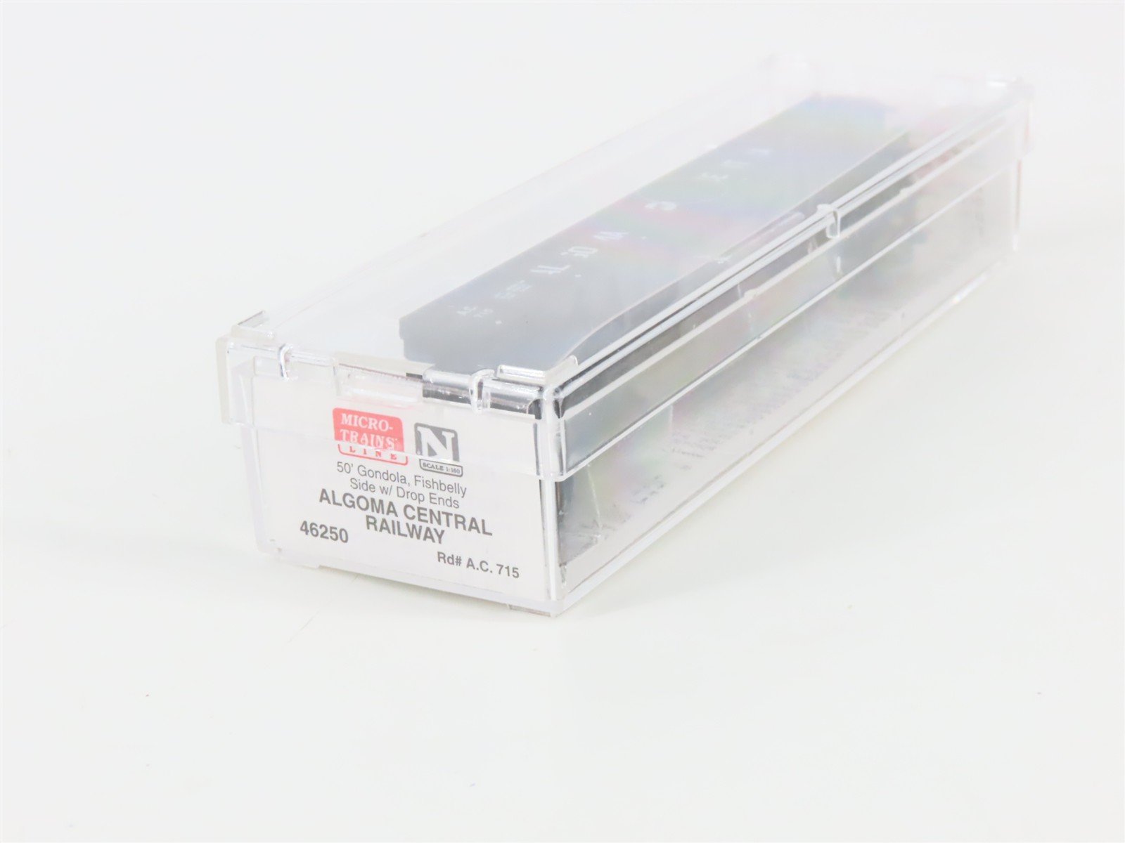 N Scale Micro-Trains 46250 AC Algoma Central 50' Gondola 715 RTR