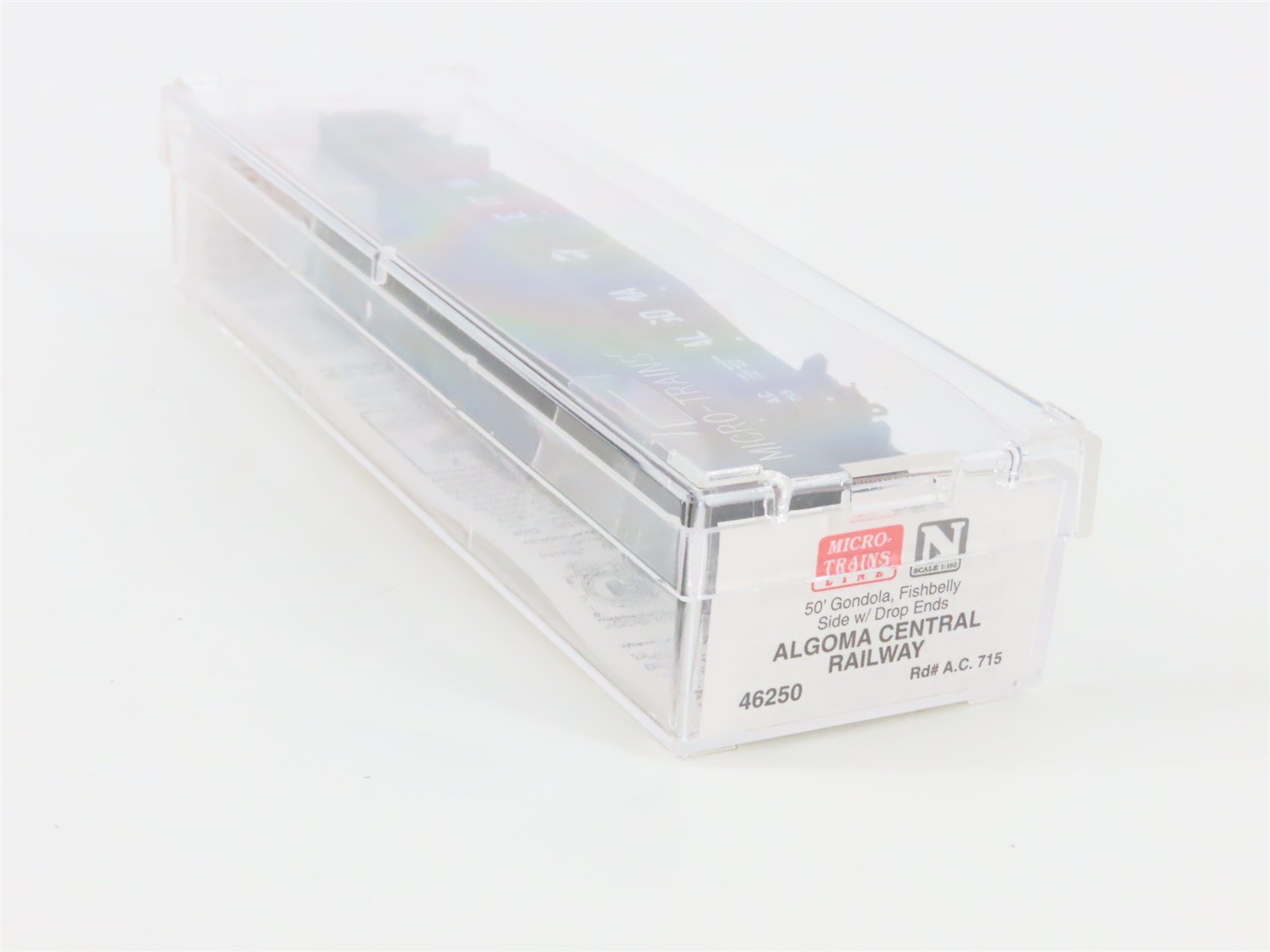 N Scale Micro-Trains 46250 AC Algoma Central 50' Gondola 715 RTR