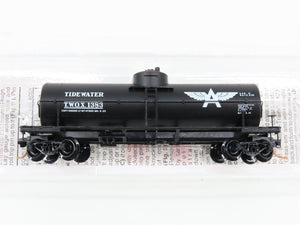N Scale Micro-Trains 65480 TWOX Tide Water Oil Company 39' Tank Car 1383 RTR