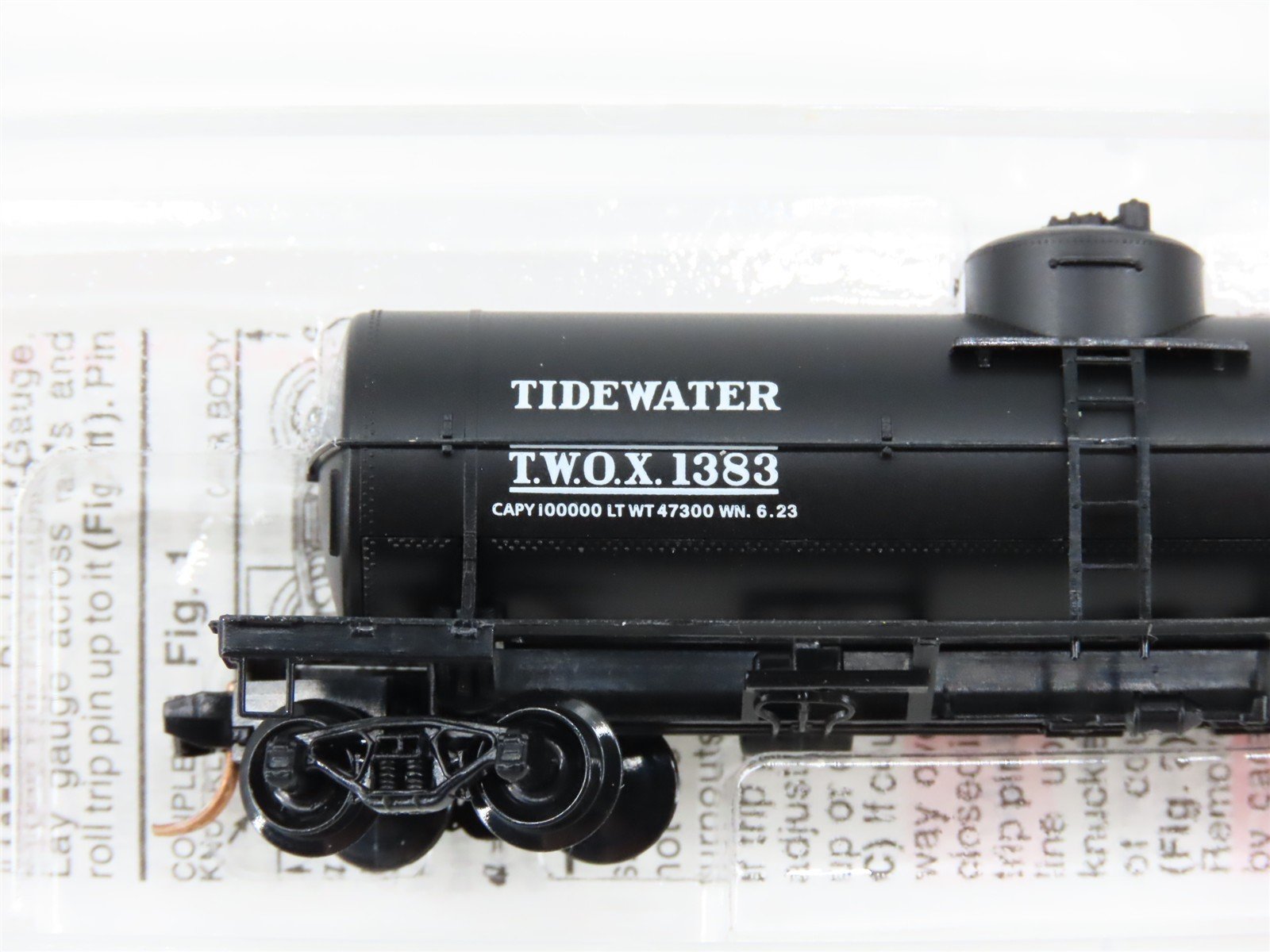 N Scale Micro-Trains 65480 TWOX Tide Water Oil Company 39' Tank Car 1383 RTR