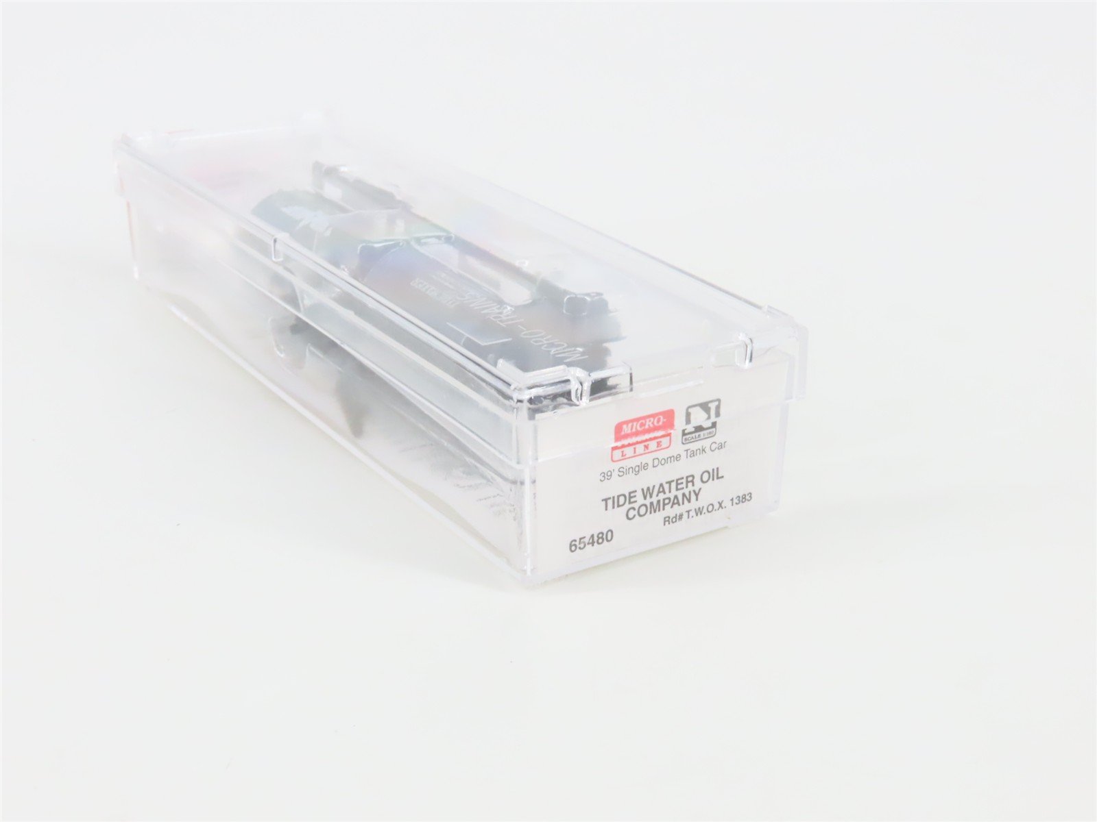 N Scale Micro-Trains 65480 TWOX Tide Water Oil Company 39' Tank Car 1383 RTR