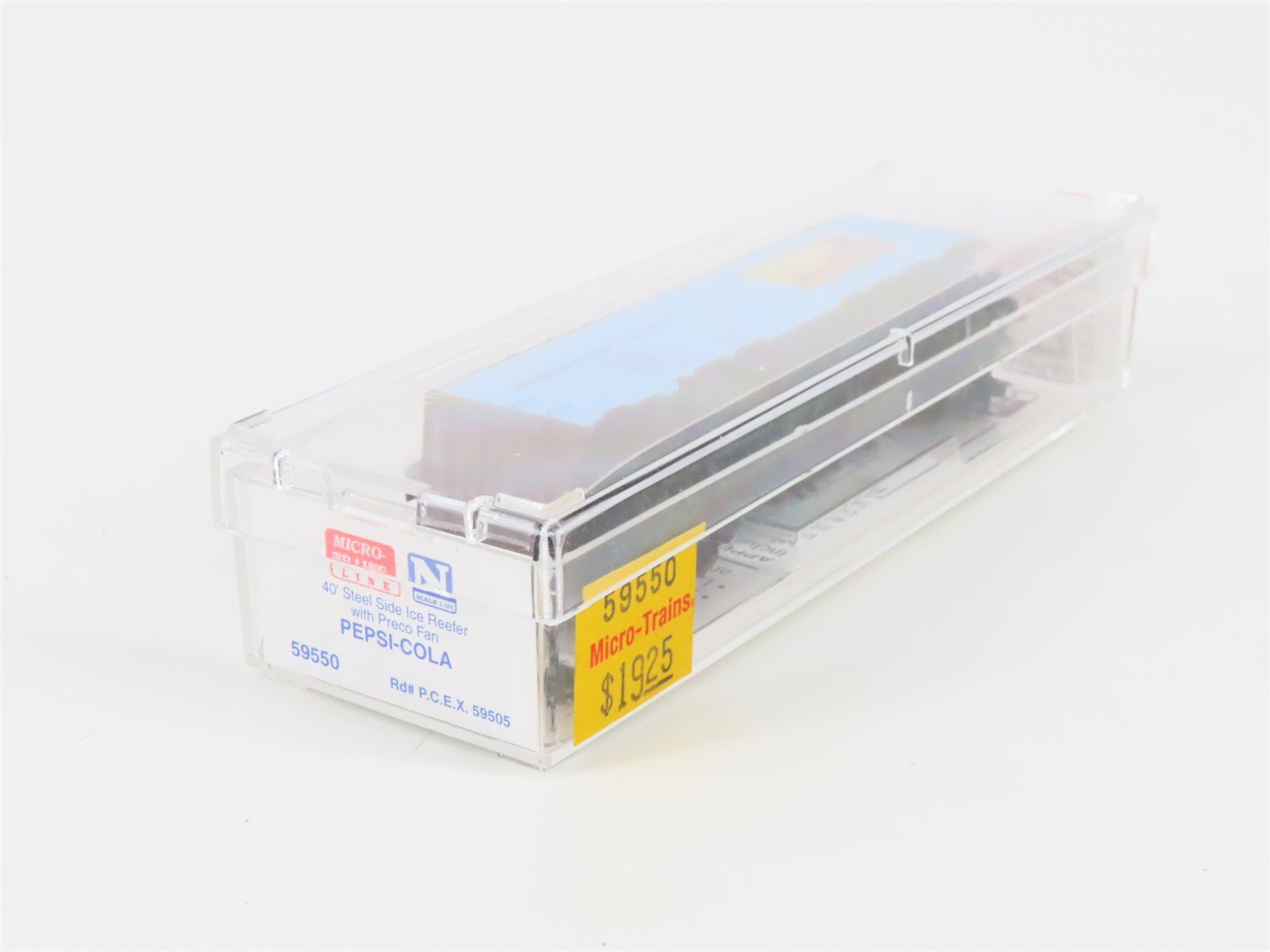 N Scale Micro-Trains 59550 PCEX Pepsi-Cola 40' Ice Reefer 59505 RTR
