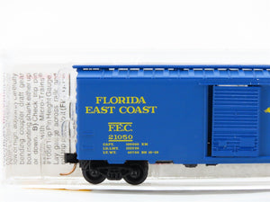 N Scale Micro-Trains 20096 FEC Florida East Coast 40' Box Car 21050 RTR
