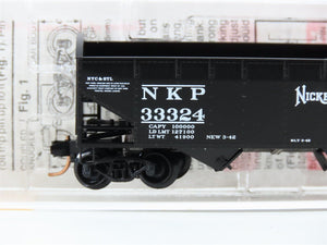 N Scale Micro-Trains 87020 NKP Nickel Plate Road 33' 2-Bay Hopper 33324 RTR