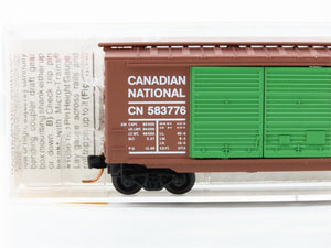 N Scale Micro-Trains 23070 CN Canadian National 40' Box Car 583776 RTR