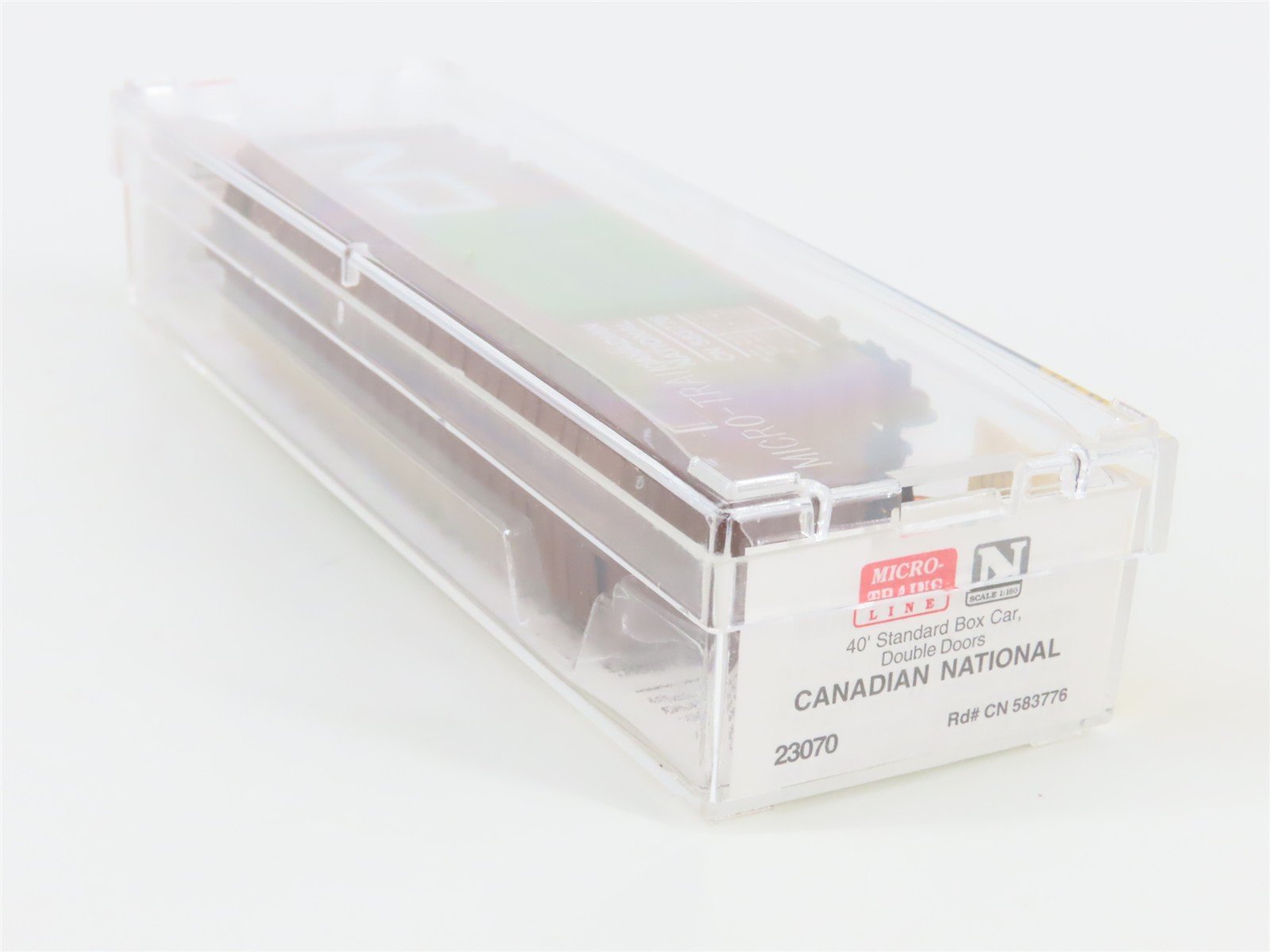 N Scale Micro-Trains 23070 CN Canadian National 40' Box Car 583776 RTR