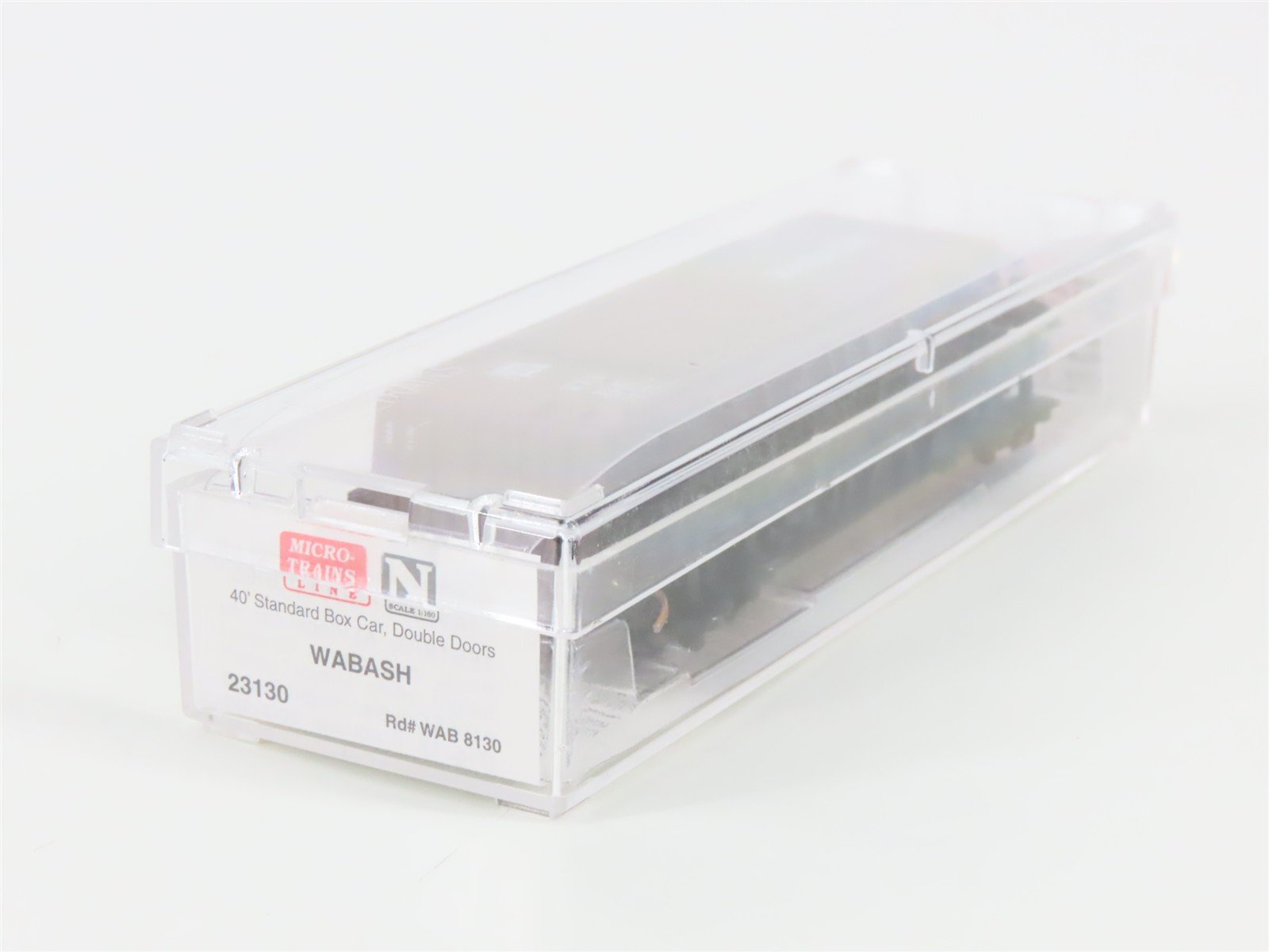 N Scale Micro-Trains 23130 WAB Wabash 40' Box Car 8130 RTR